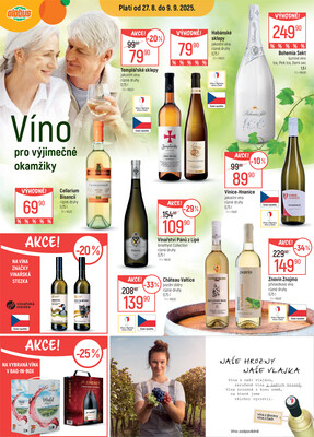 Akční leták Globus 27.8. - 9.9.2025 - Globus Brno Ivanovice