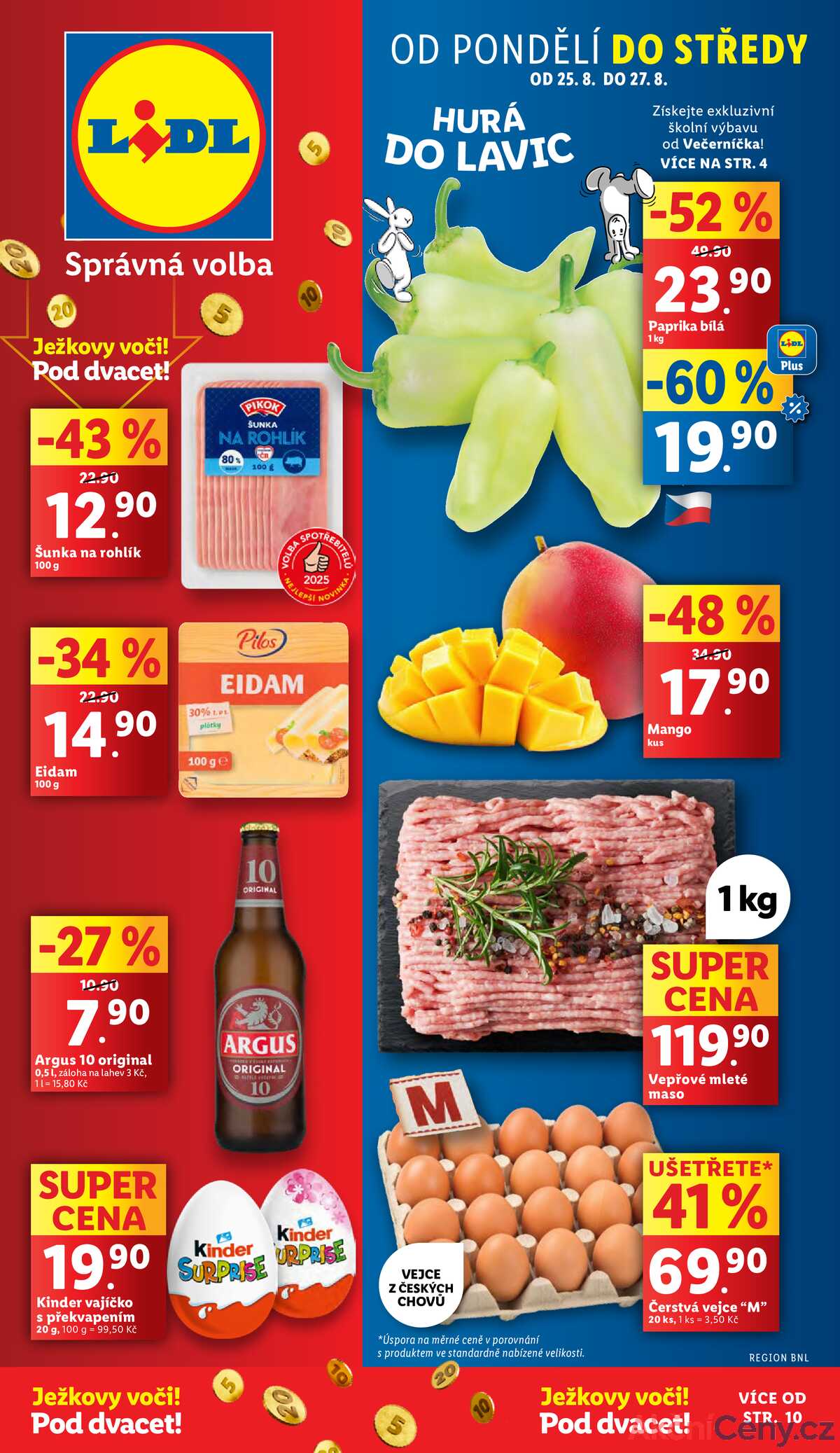 Lidl od 25.8. do 27.8.2025 strana 1