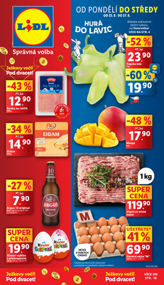 Lidl od 25.8. do 27.8.2025