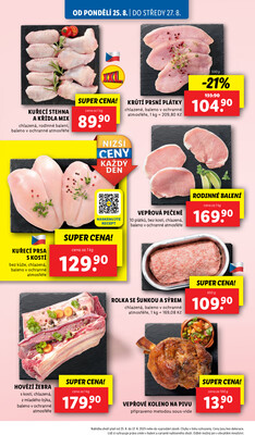 Lidl od 25.8. do 27.8.2025