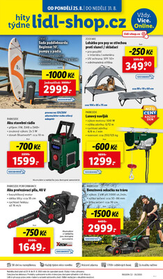 Lidl od 25.8. do 27.8.2025