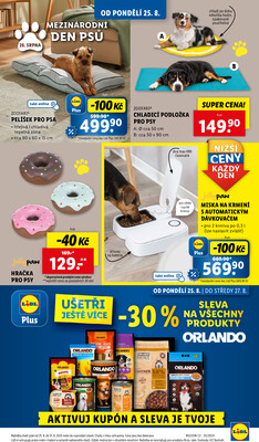 Lidl od 25.8. do 27.8.2025