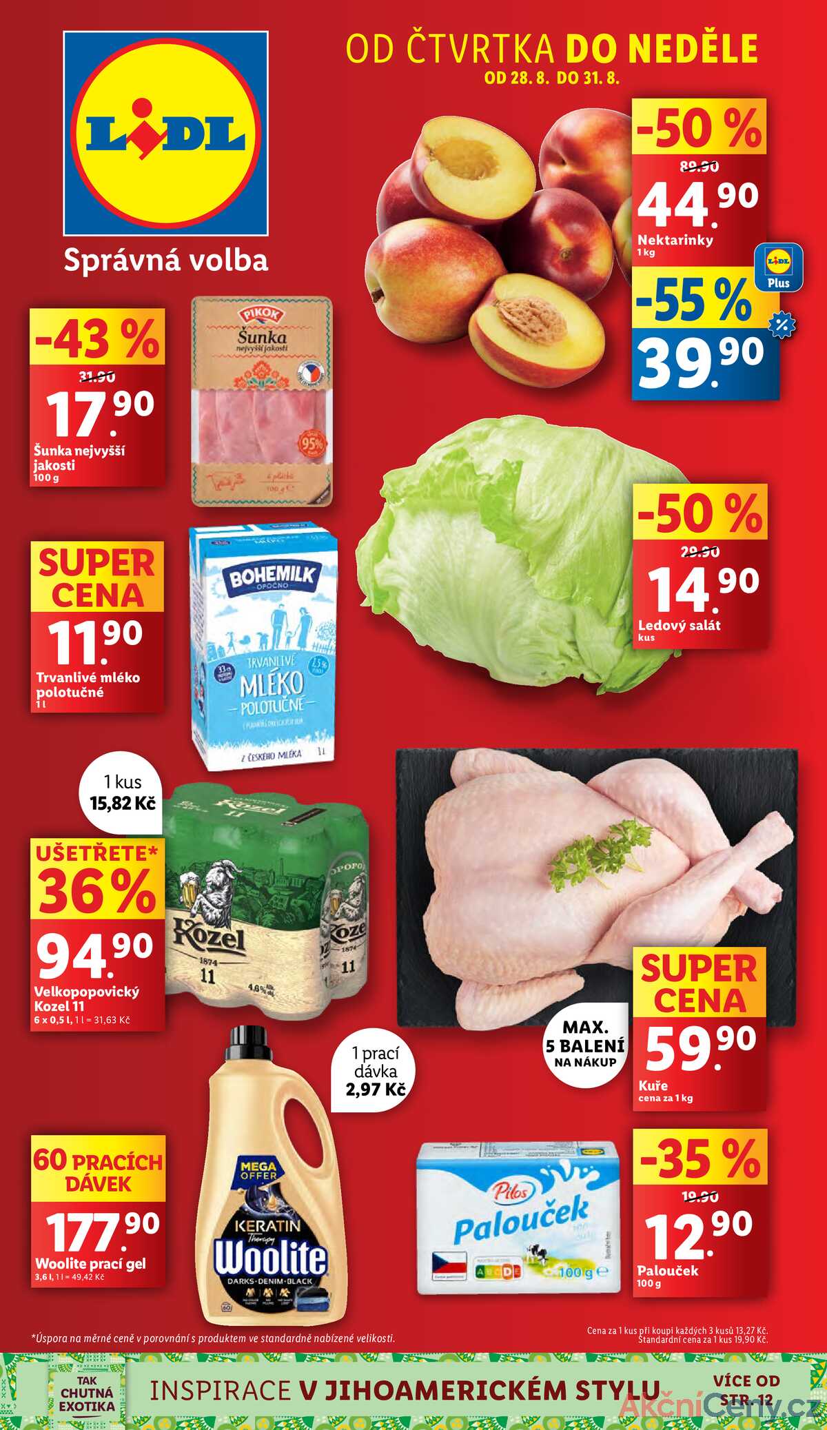Lidl Čtvrtek od 28.8. do 31.8.2025 strana 1