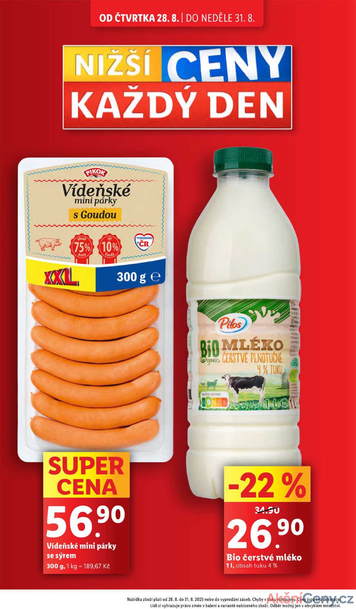 Lidl Čtvrtek od 28.8. do 31.8.2025 strana 4