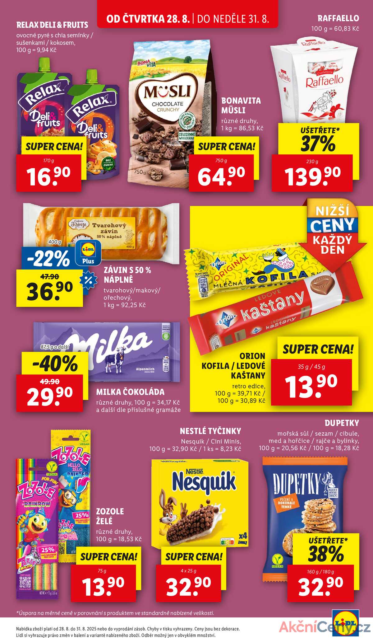 Lidl Čtvrtek od 28.8. do 31.8.2025 strana 32