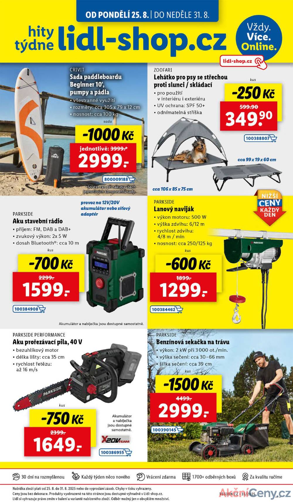 Leták Lidl - Lidl Čtvrtek od 28.8. do 31.8.2025 - strana 39 Leták Lidl - Lidl Čtvrtek od 28.8. do 31.8.2025 - strana 39