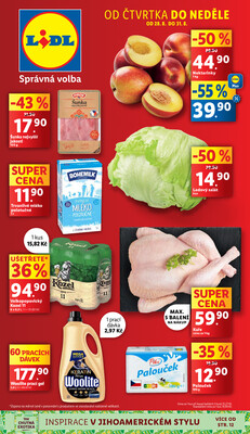 Lidl Čtvrtek od 28.8. do 31.8.2025