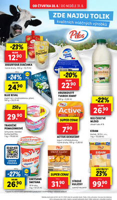 Lidl Čtvrtek od 28.8. do 31.8.2025
