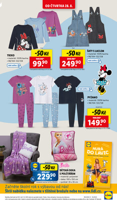 Lidl Čtvrtek od 28.8. do 31.8.2025