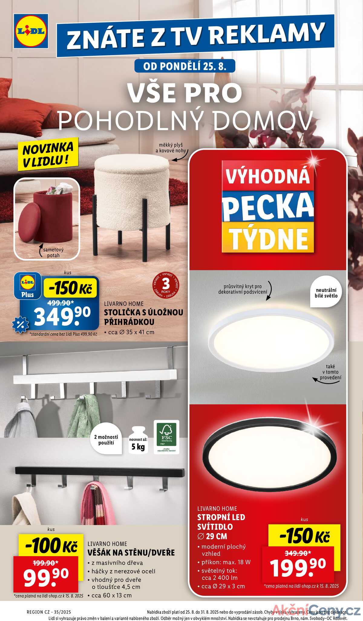 Lidl Spotřební zboží od 25.8. do 31.8.2025 strana 4