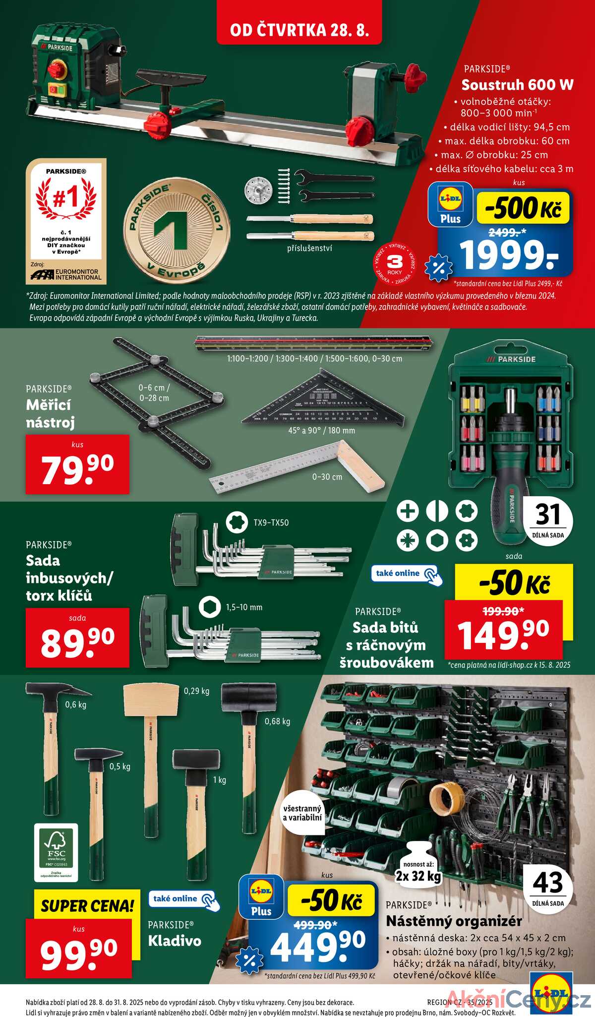 Lidl Spotřební zboží od 25.8. do 31.8.2025 strana 33
