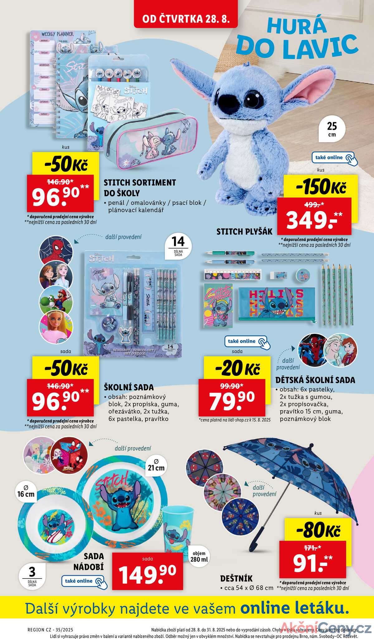 Lidl Spotřební zboží od 25.8. do 31.8.2025 strana 36