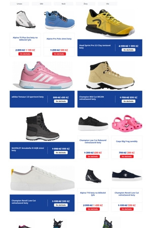 Intersport Boty - 23. 8. 2025