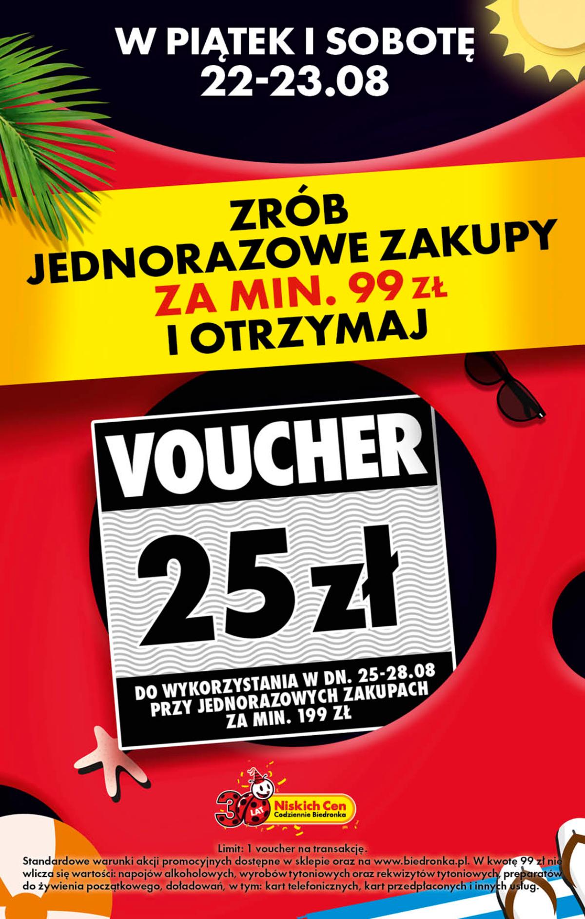 Leták Biedronka Polsko 22.8.-23.8.2025 strana 3