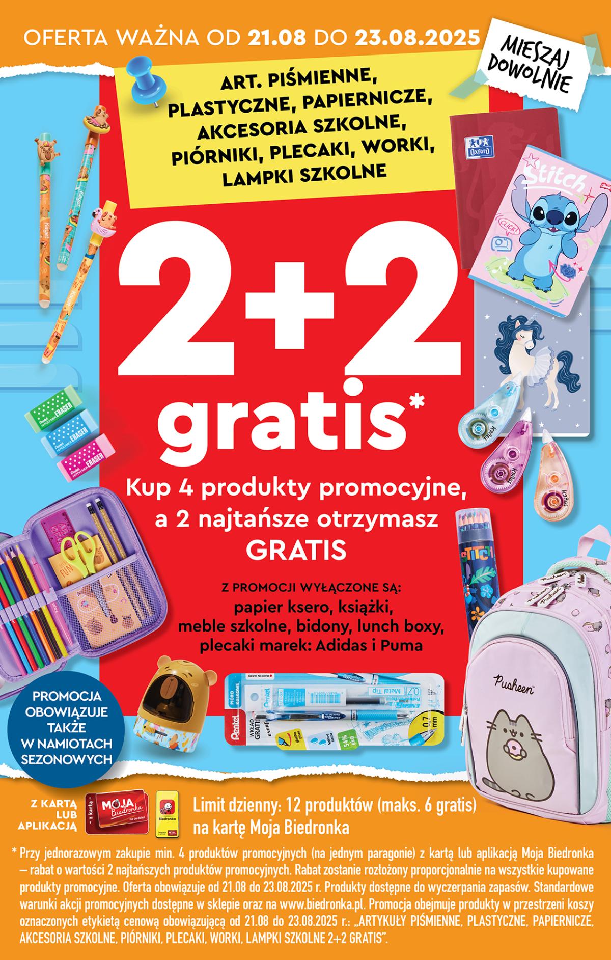 Leták Biedronka Polsko 22.8.-23.8.2025 strana 4