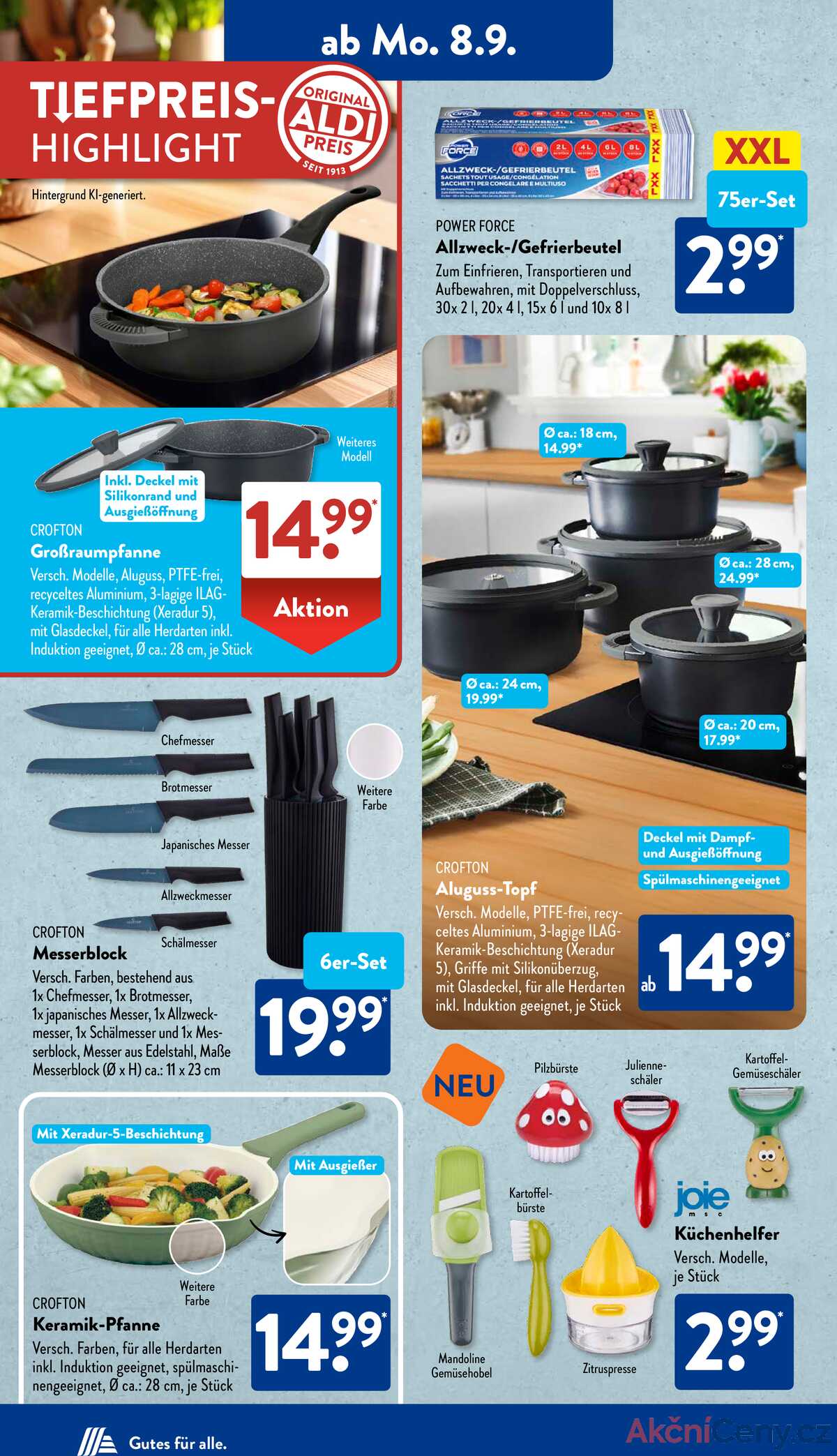 Leták ALDI SÜD Německo 8.9.-14.9.2025 strana 2