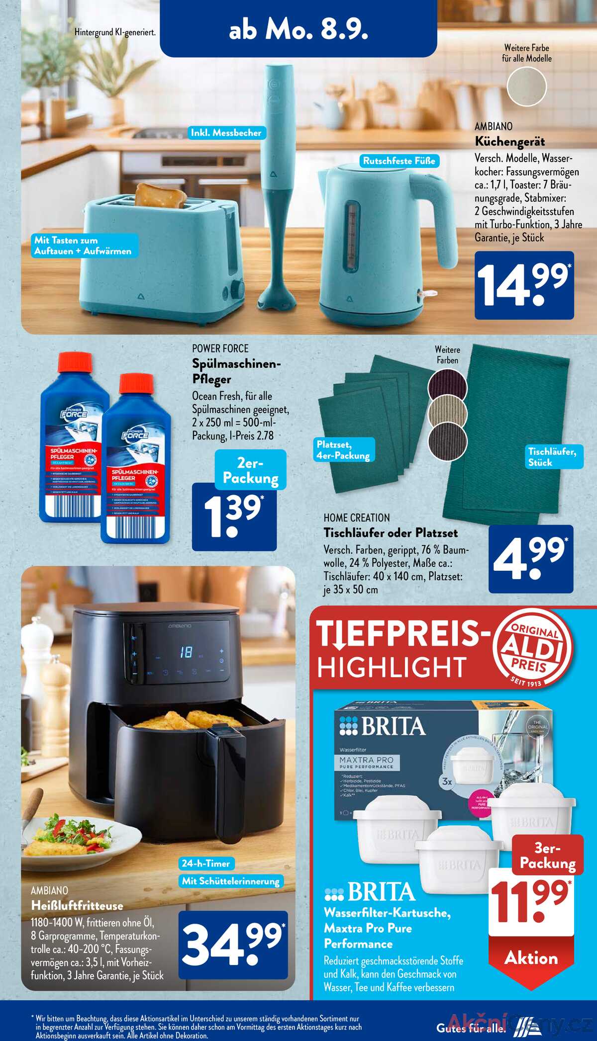 Leták ALDI SÜD Německo 8.9.-14.9.2025 strana 3
