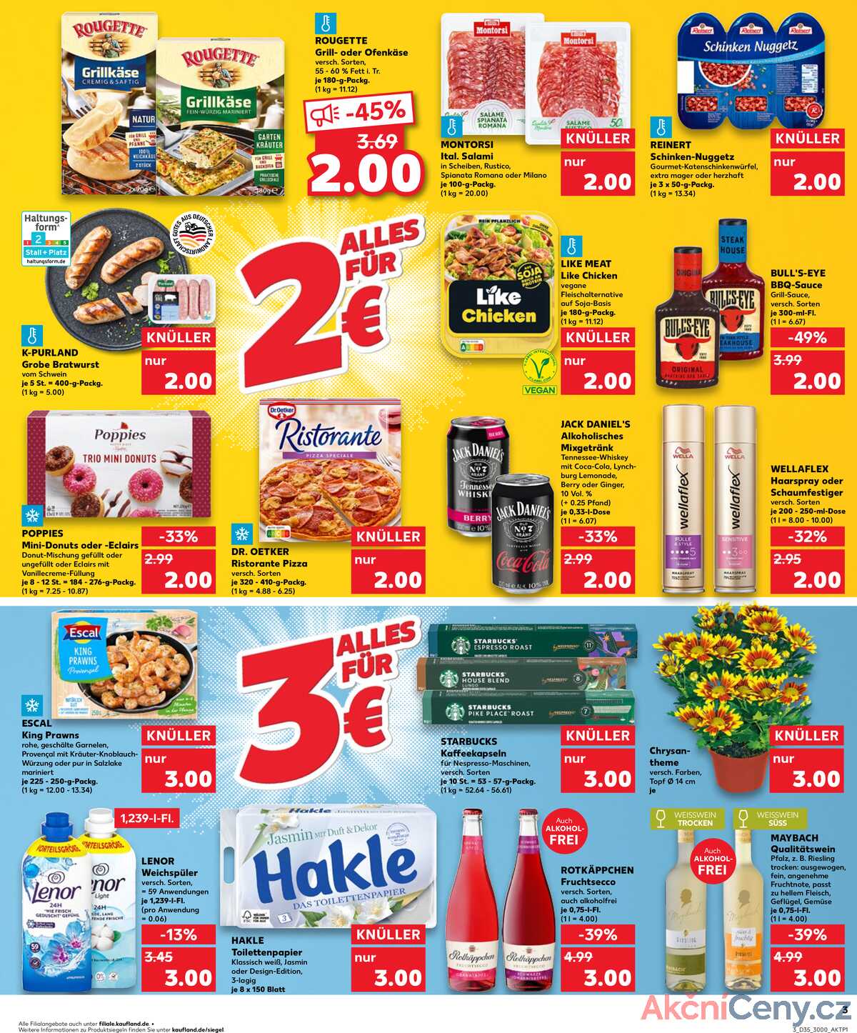 Leták Kaufland Německo 28.8.-3.9.2025 strana 3