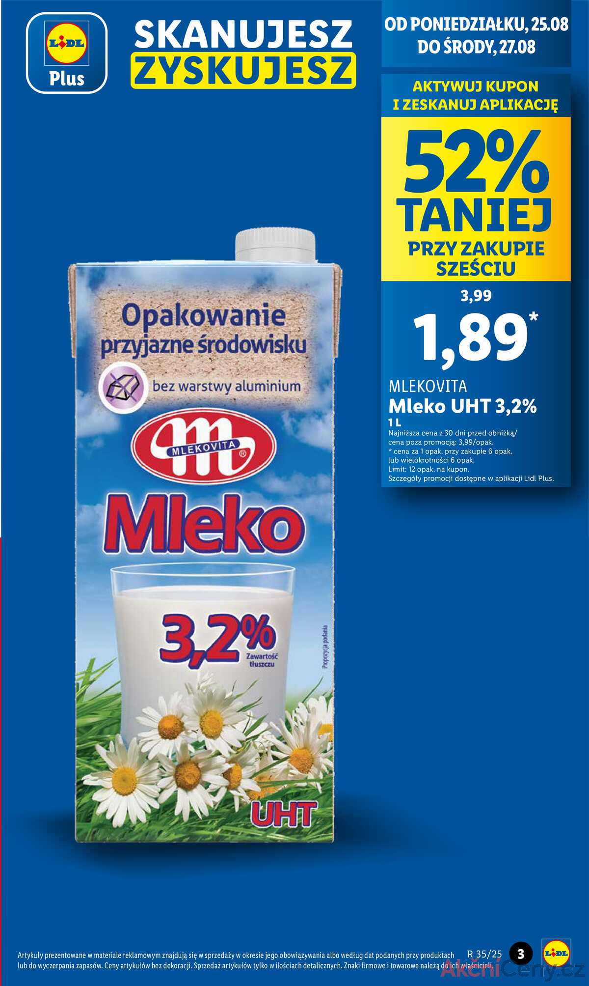 Leták Lidl Polsko 25.8.-27.8.2025 strana 3