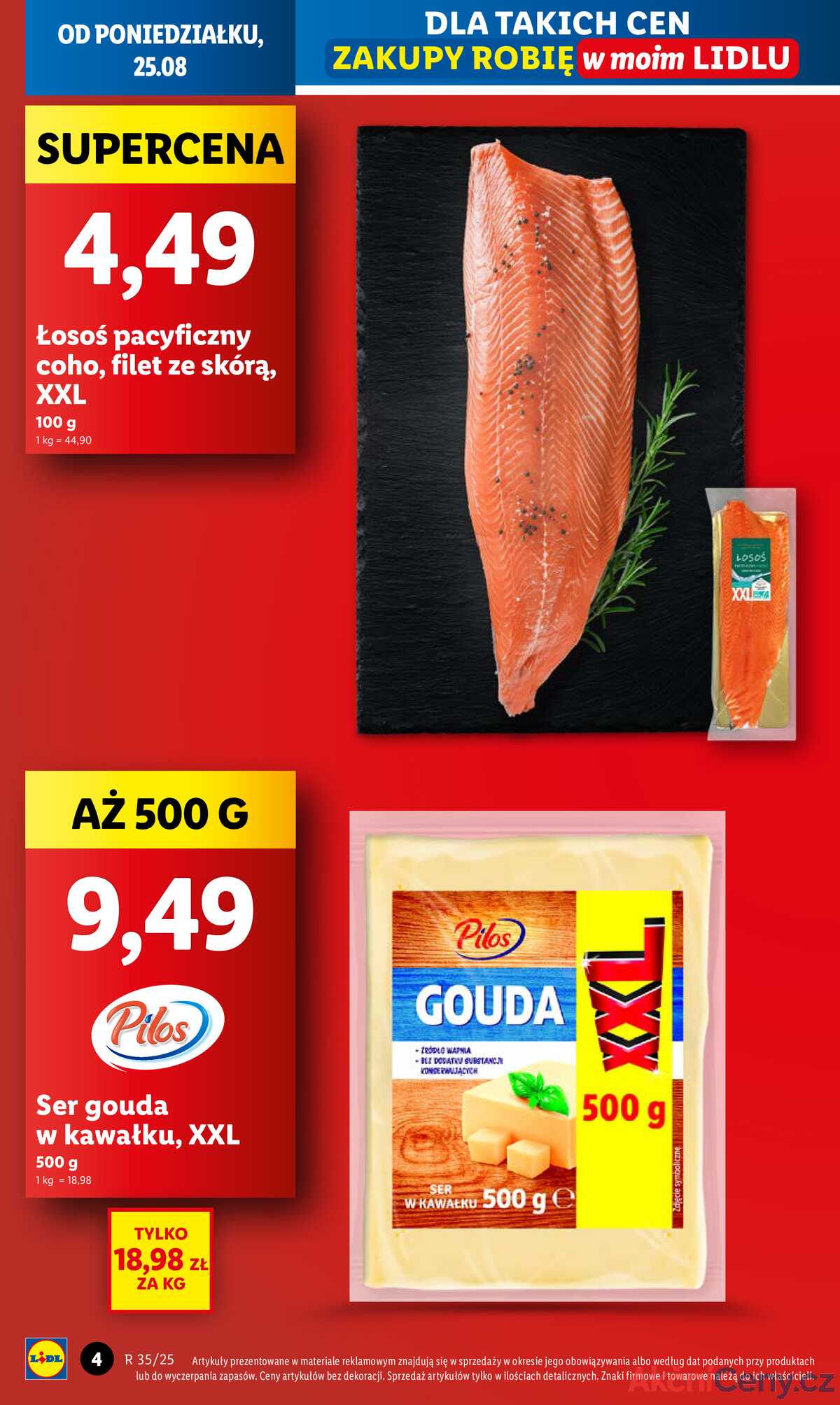 Leták Lidl Polsko 25.8.-27.8.2025 strana 4