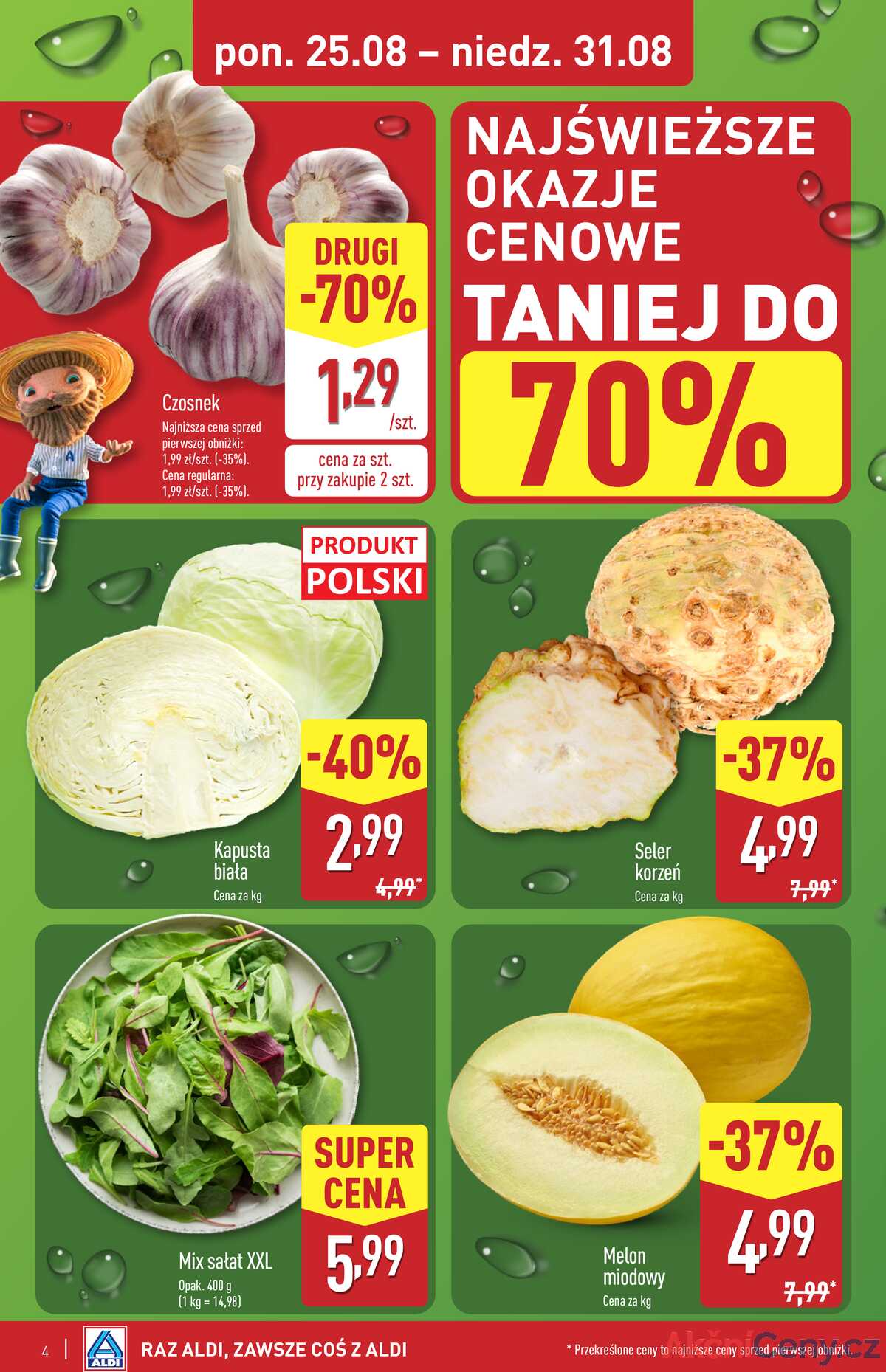 Leták Aldi Polsko 25.8.-31.8.2025 strana 4