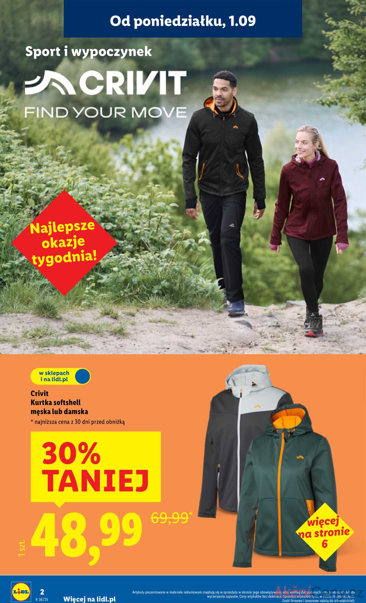 Katalog Lidl Polsko 1.9.-6.9.2025 strana 2
