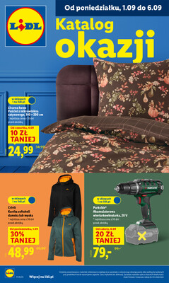 Katalog Lidl Polsko 1.9.-6.9.2025