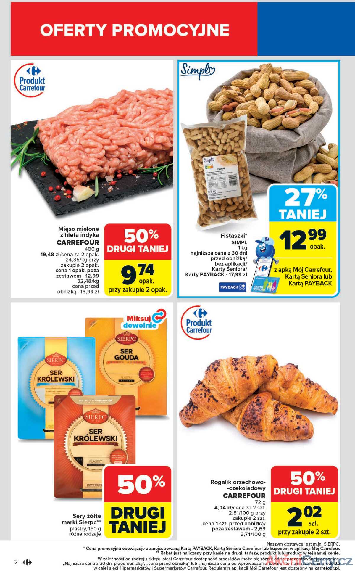 Leták Carrefour Polsko 25.8.-31.8.2025 - Trh od pondělí strana 2