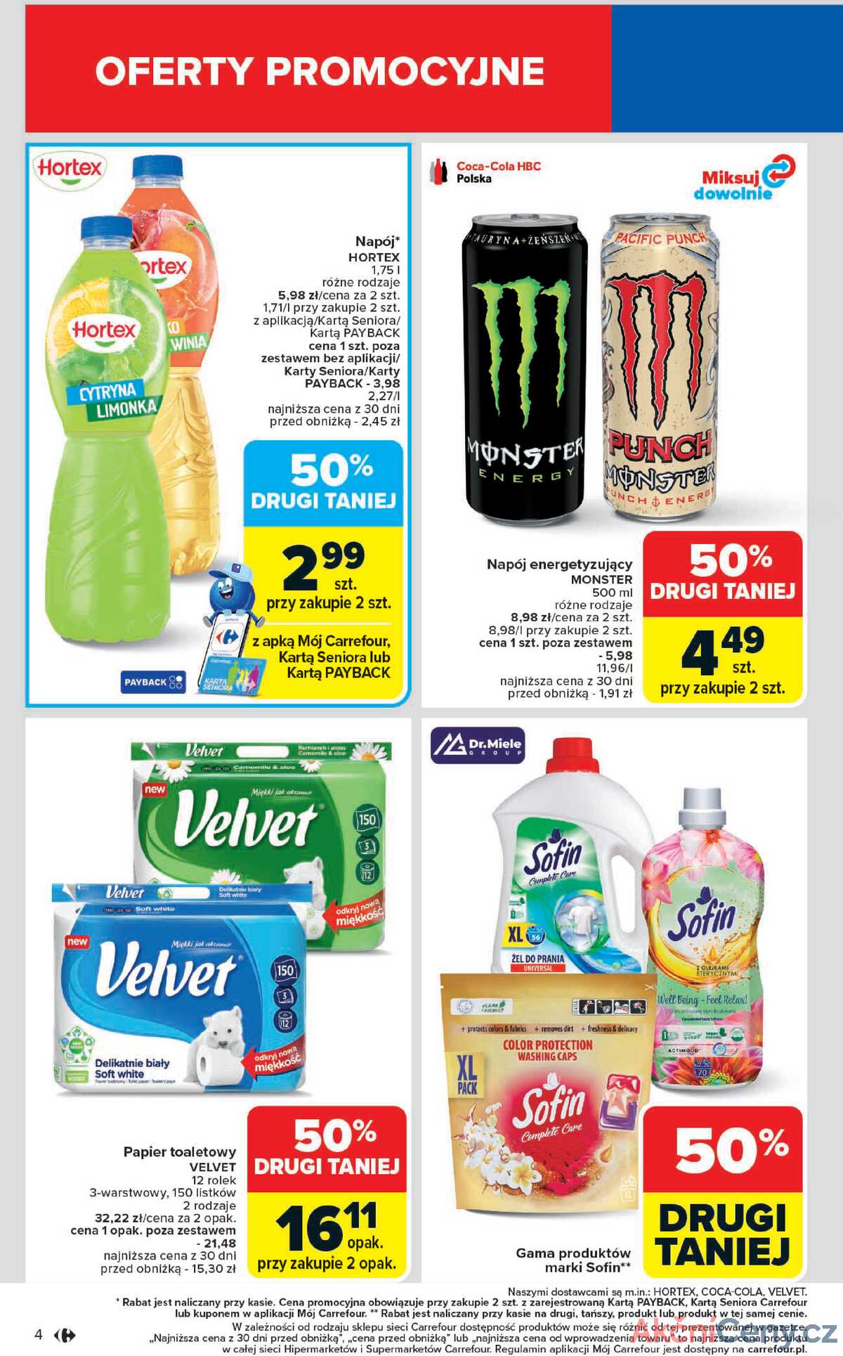 Leták Carrefour Polsko 25.8.-31.8.2025 - Trh od pondělí strana 4