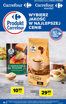 Leták Carrefour Polsko 25.8.-6.9.2025 - Výrobek od pondělí