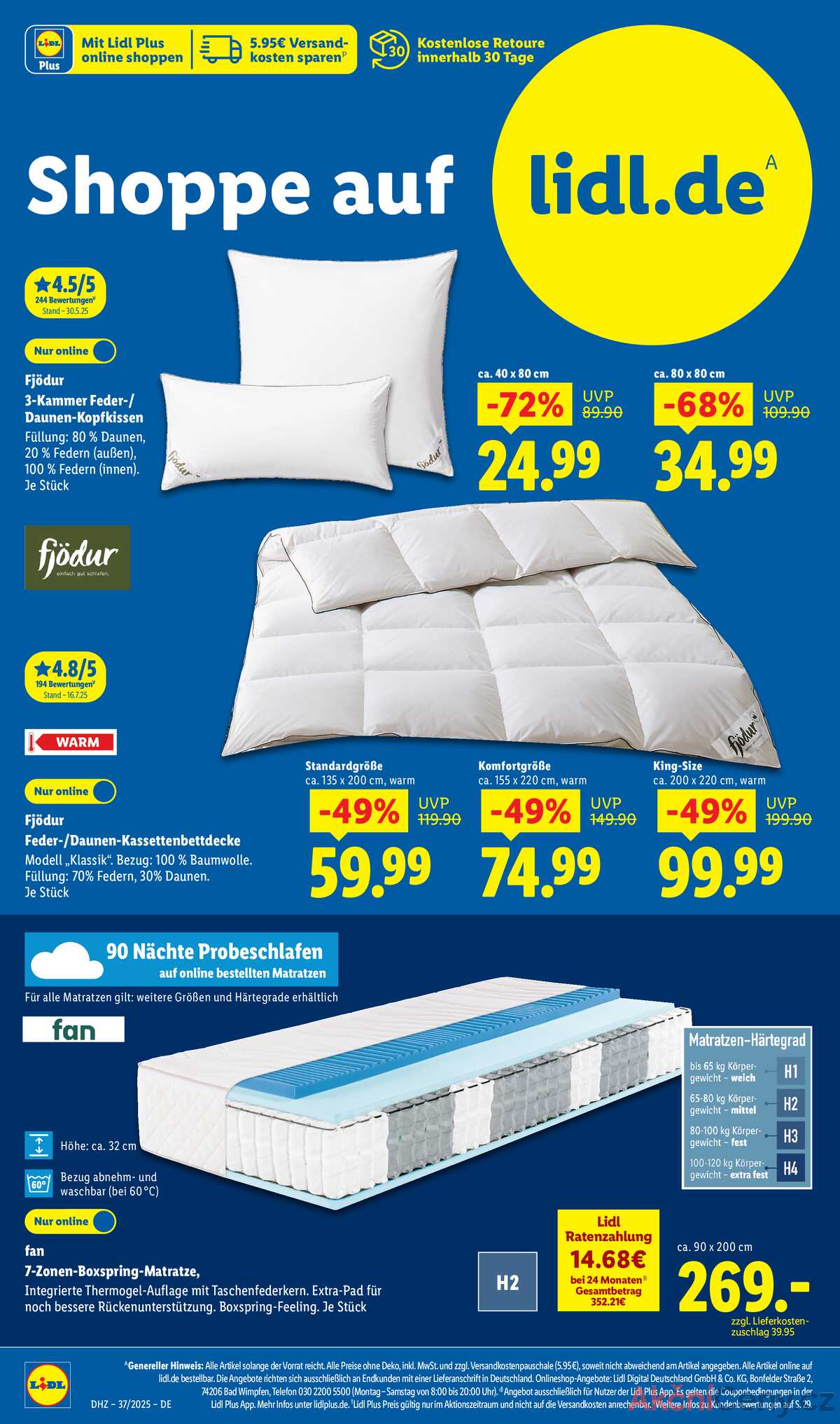 Leták Lidl Německo 8.9.-13.9.2025 strana 2