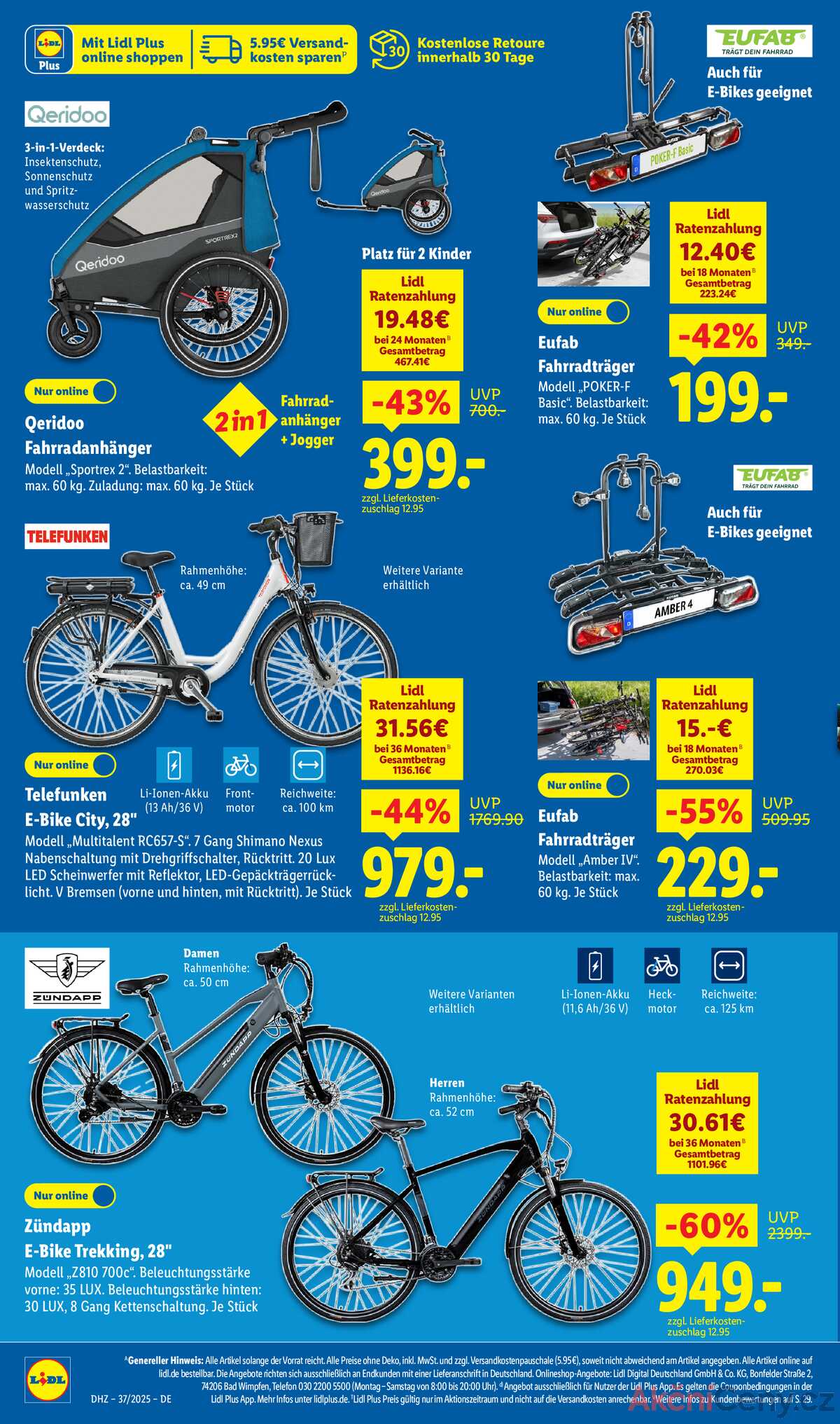 Leták Lidl Německo 8.9.-13.9.2025 strana 4