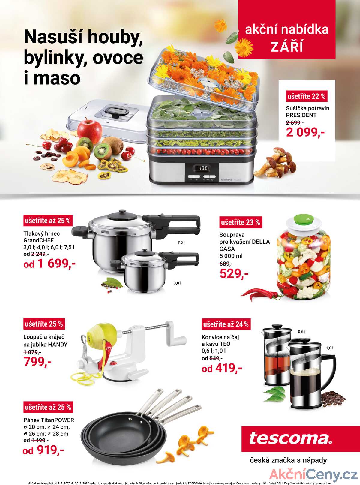 Tescoma  od 1.9. do 30.9.2025 strana 1