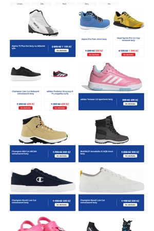 Intersport Boty - 27. 8. 2025