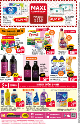 Teta drogerie  od 28.8. do 9.9.2025