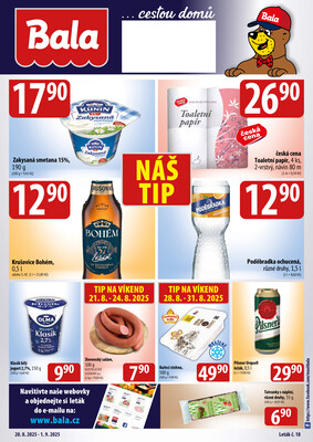 BALA Velký leták + do 1.9.