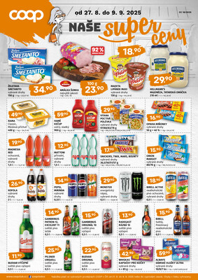 COOP Super cena do 9.9.