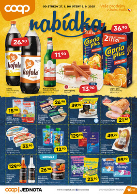 COOP Východočeský region do 9.9.