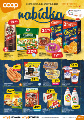 COOP Západočeský region do 9.9.