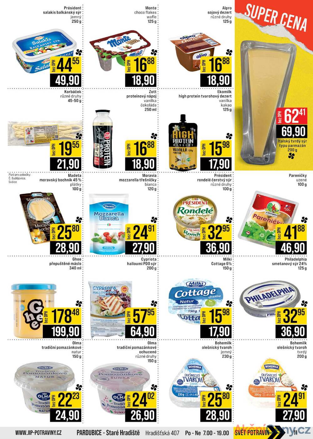 Leták JIP - JIP Cash & Carry České Budějovice, Most, Náchod, Polička, Sušice a Svoboda nad Úpou od 27.8. do 2.9.2025 - strana 11