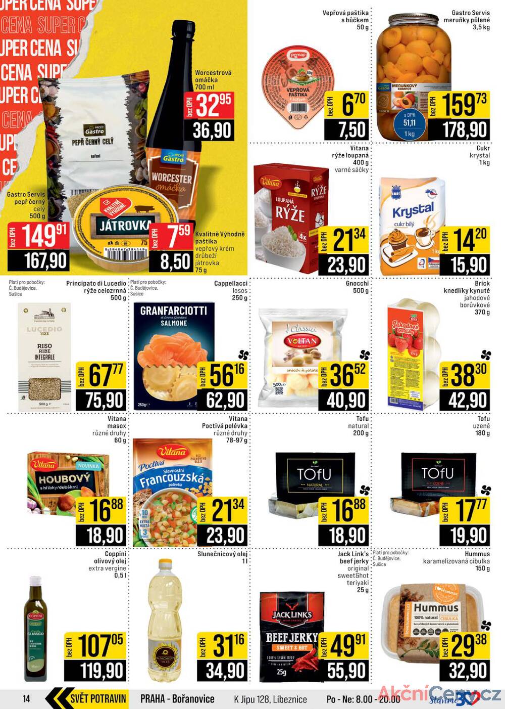 Leták JIP - JIP Cash & Carry České Budějovice, Most, Náchod, Polička, Sušice a Svoboda nad Úpou od 27.8. do 2.9.2025 - strana 14