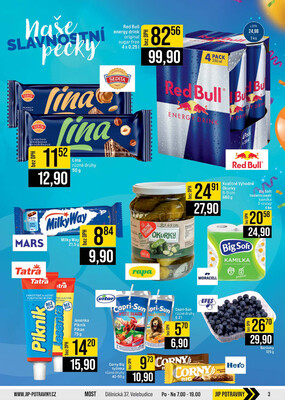 JIP Cash & Carry České Budějovice, Most, Náchod, Polička, Sušice a Svoboda nad Úpou od 27.8. do 2.9.2025