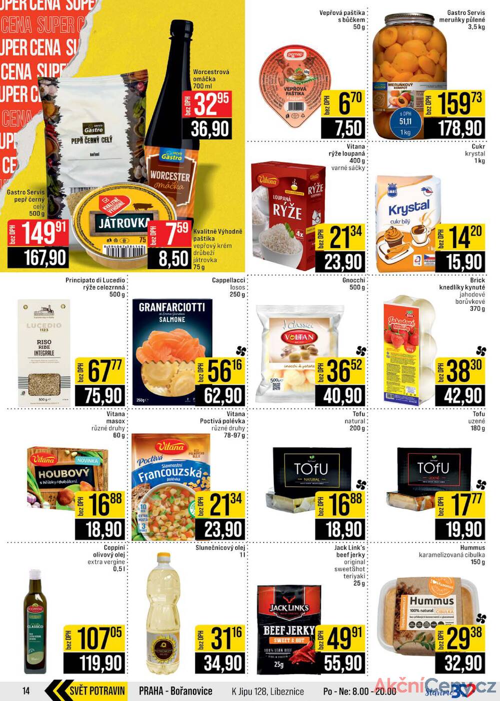 Leták JIP - JIP Cash & Carry Brno, Praha, Ostrava, Jilemnice, Pardubice, Ostrava, Karlovy Vary, Olomouc a Zlín od 27.8. do 2.9.2025 - strana 14