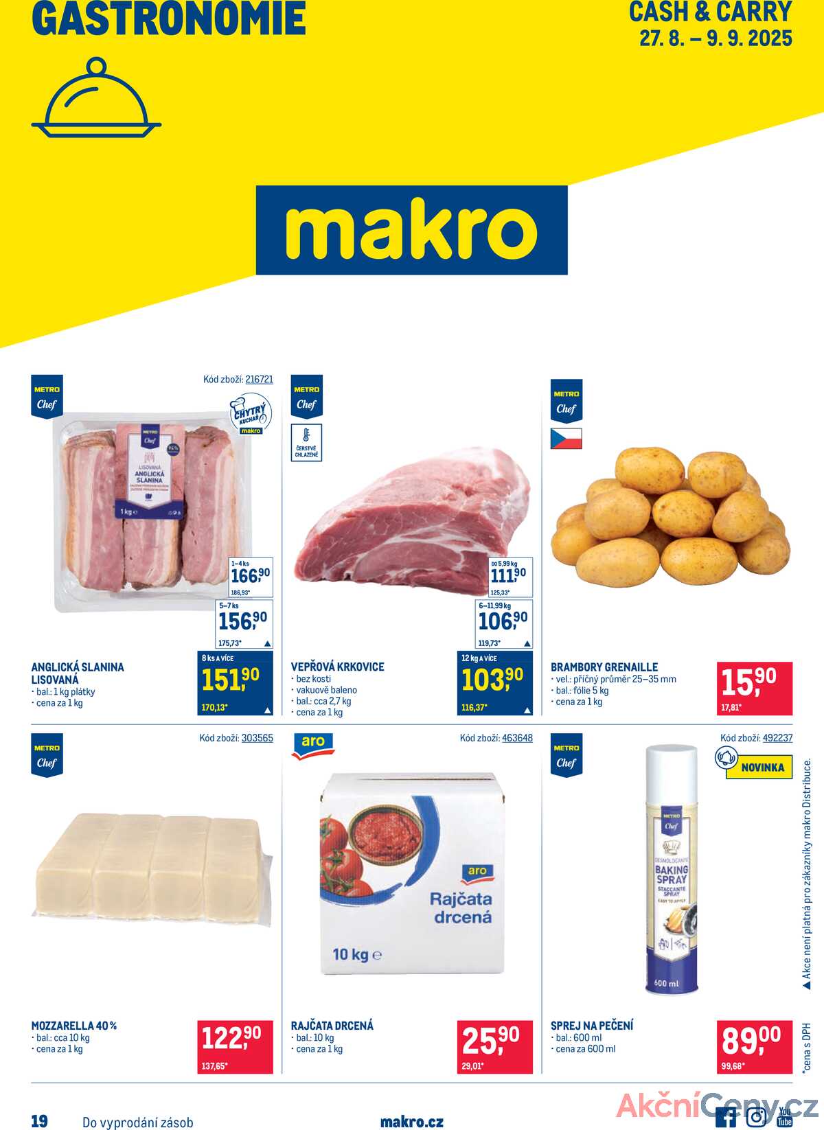 Makro Gastronomie do 9.9. strana 1