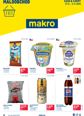 Makro Maloobchod do 9.9.