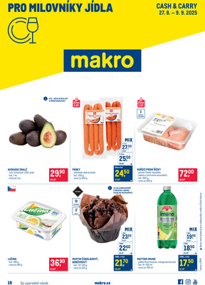 Makro Pro milovníky jídla do 9.9.