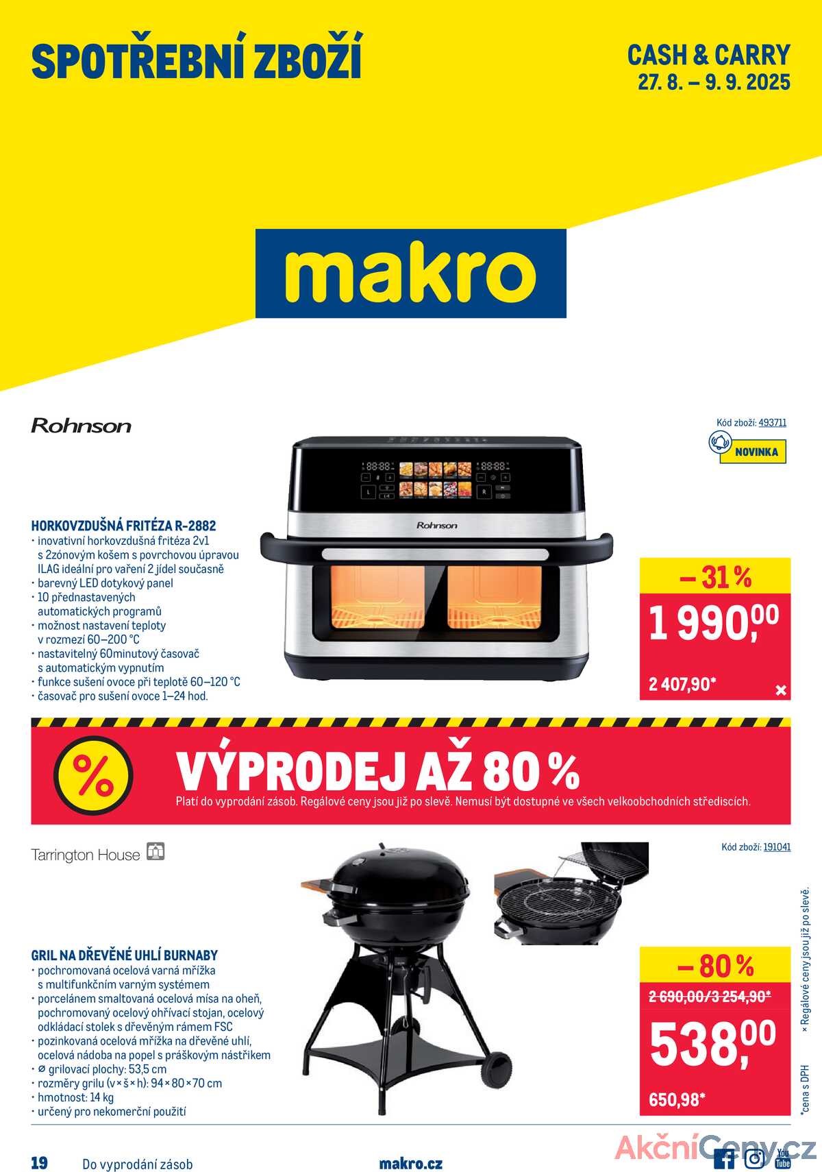 Makro Spotřební zboží do 9.9. strana 1