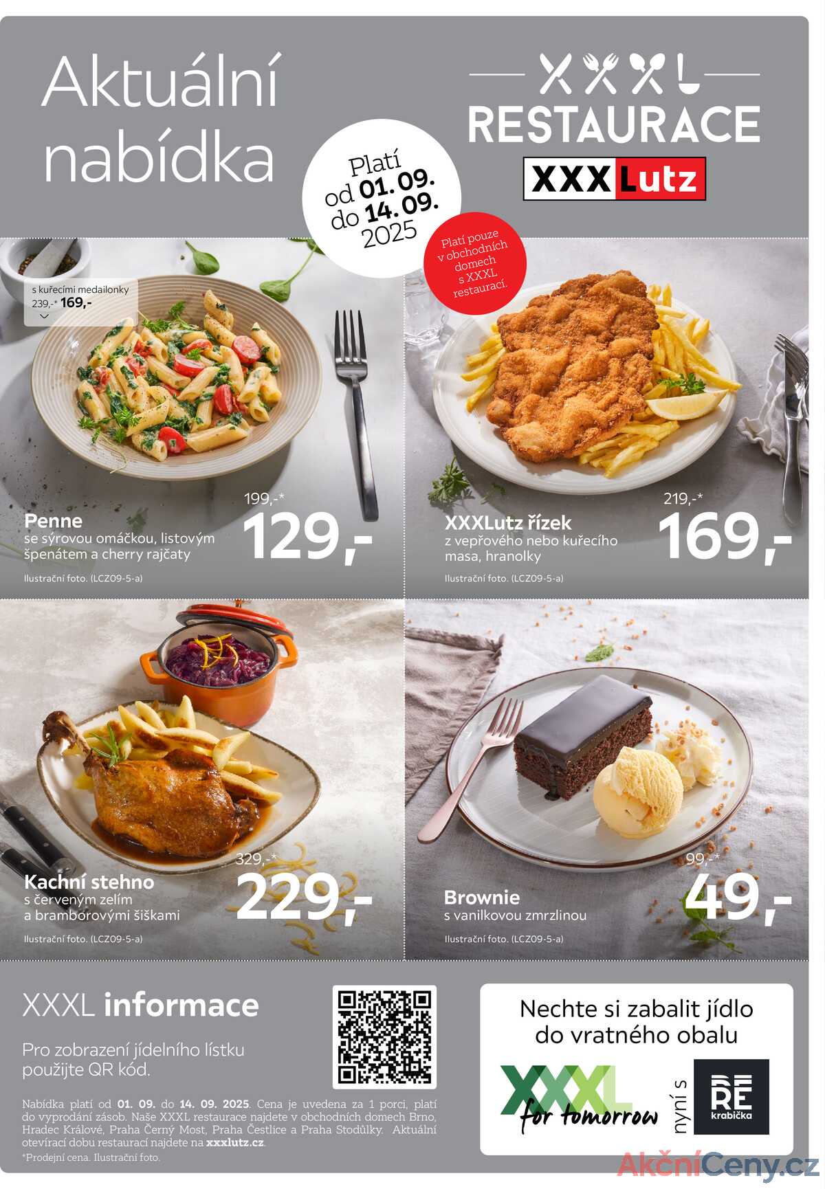 XXXLutz Resto nabídka 1.9. - 14.9. strana 1