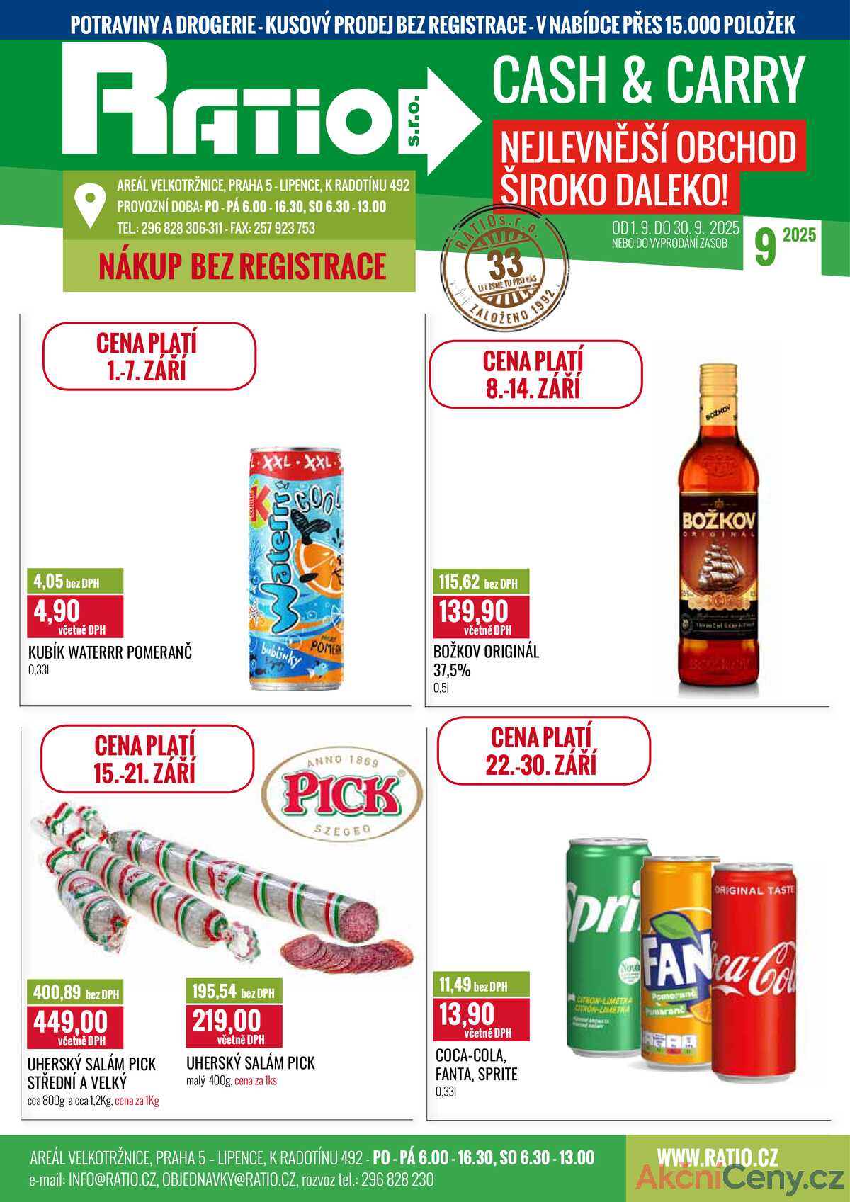 Ratio od 1.9. do 30.9.2025 strana 1