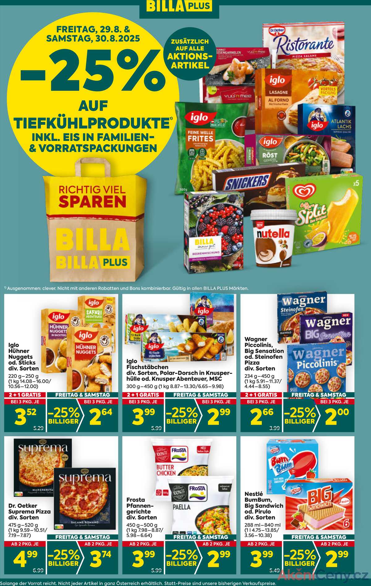 Leták BILLA Rakousko 28.8.-3.9.2025 - BILLA PLUS strana 4